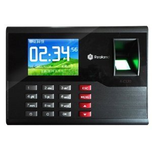 全新原裝真地A-C120指紋考勤機 高效辦公打卡系統解決方案